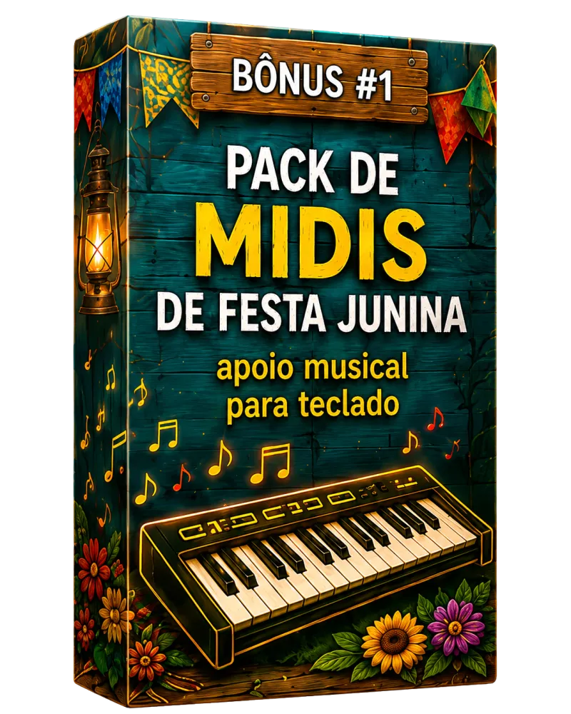 Mockup Pack de MIDIs de Festa Junina de Bônus