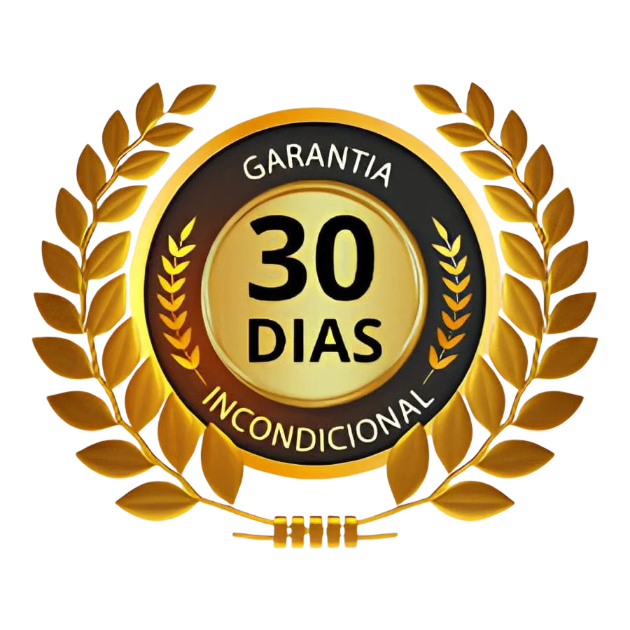 Garantia incondicional de 30 dias